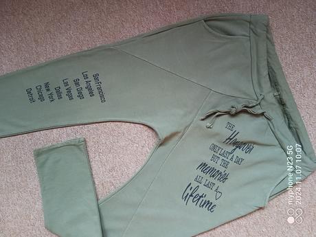 Harémky - nasrávačky khaki,