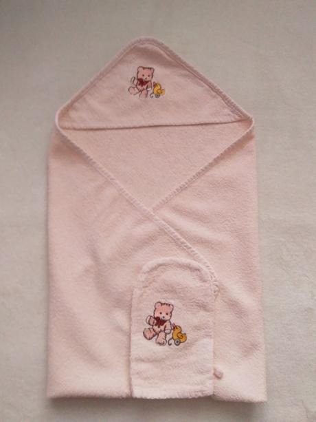 Froté sada (osuška+žínka+bryndák), 