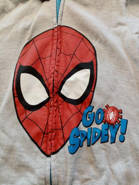 Mikina spiderman vel. 110/116, marvel,110