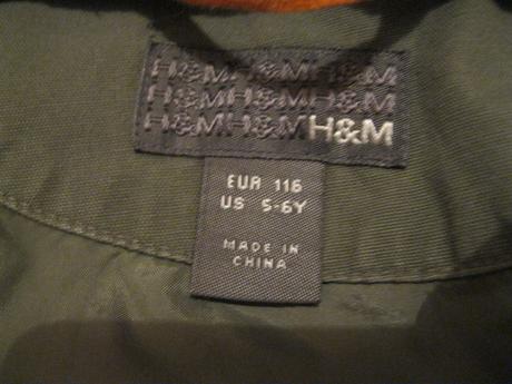 Bunda, h&m,116