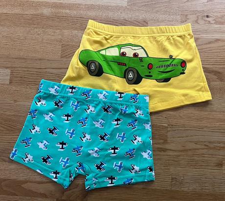 2x trenýrky & boxerky pesail vel. 128/134, 128