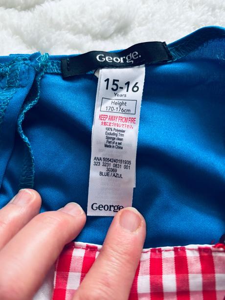 K5/ kostým alenka z říše zombie - v.15/16 let, 