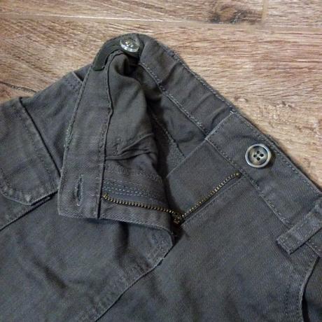 Džínová sukně s regulací velikosti v pase, nutmeg,128