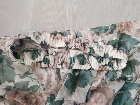 Dlouhá sukně s květy m,l, m