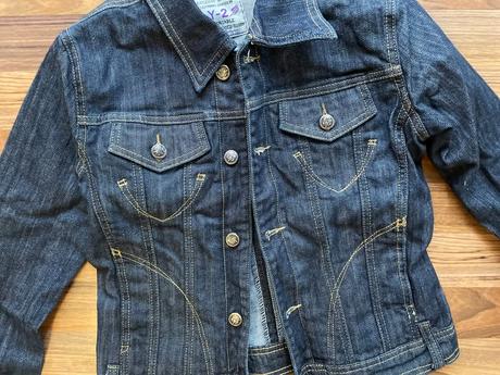 Džínová bunda, vel xxs/xs, y-2, xs