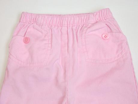 J809 růžové manšestráky vel. 74, cherokee,74