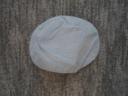 Modrá bílá čepice bekovka, h&m,92