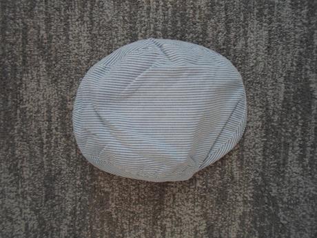 Modrá bílá čepice bekovka, h&m,92