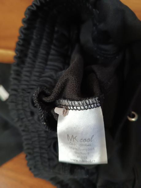 Dívčí zateplené kalhoty mk cool, 110