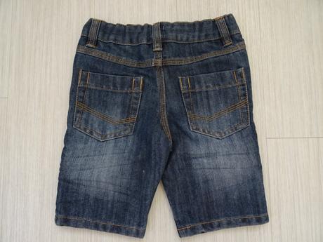 Nové chlapecké džínové šortky zn. f&f vel. 104, f&f,104