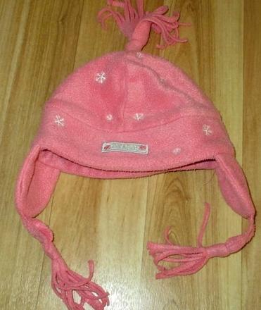 Zimní čepice pro holčičku,