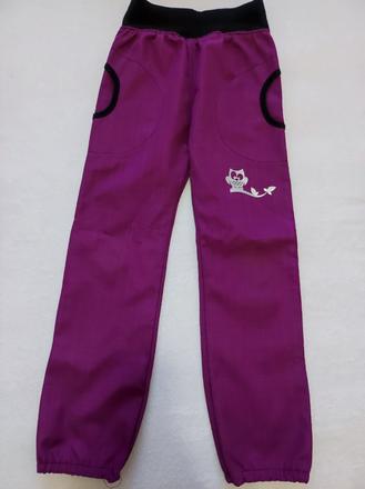 Softshellové kalhoty 122-128, 122