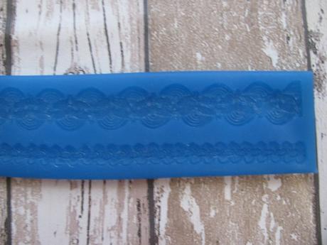 Silikonová forma -zdobné stuhy, pásky-2 druhy,