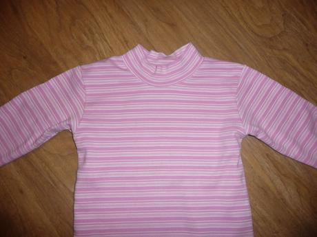 Růžovobílé tríčo na 2-3 roky-vel.98, 98