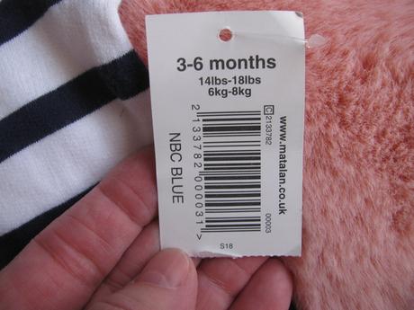 Letní námořnický modro bílý overal v.3-6 měs., matalan,68