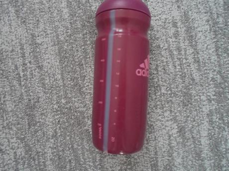 Růžová láhev na kolo, adidas