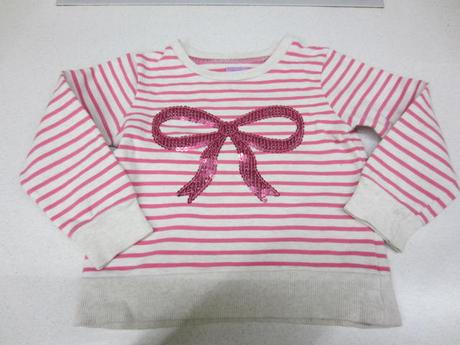 Mikina s flitrovou mašlí, f&f,98