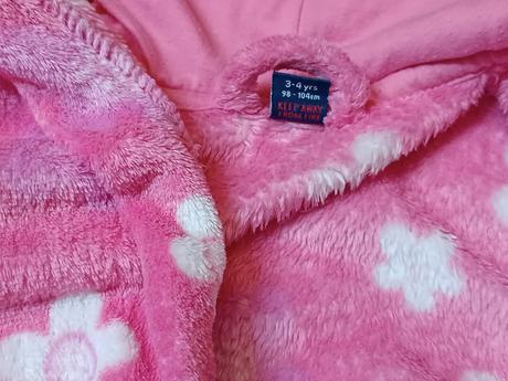 Dívčí fleecový župan, zn. tu, vel. 98/104, tu,98