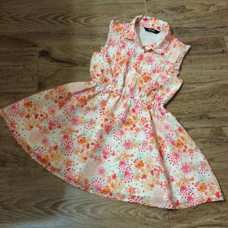 Lehoučké květinkové šaty, george,110