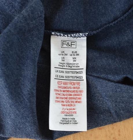 Tričko vel. 0 - 3 m, f&f,62