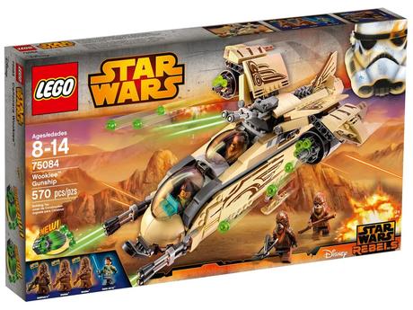 Lego star wars 75084 wookieeská válečná loď, 