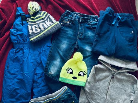 Set pro chlapce zima/podzim - v.116/122 / 13 ks, 104–116