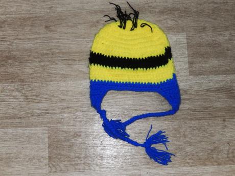 Dětská čepice "minions" - vel.4-8let, disney,104