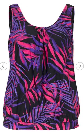 Tankiny tílko, bonprix,54