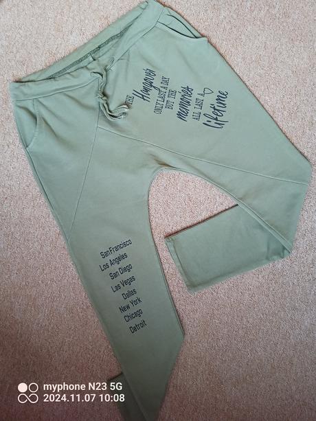 Harémky - nasrávačky khaki,