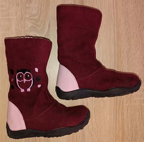 Dívčí zimní kozačky bonprix vel.28, 28