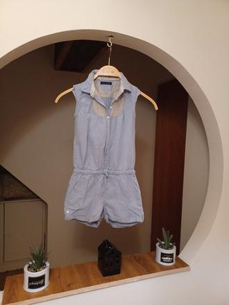 Riflový overal tommy hilfiger, tommy hilfiger,140