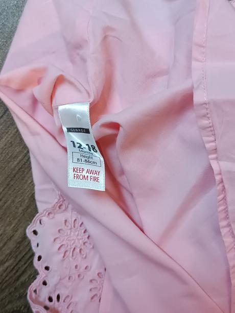 Dívčí letní šaty s kytičkami george, vel.80/86, george,80