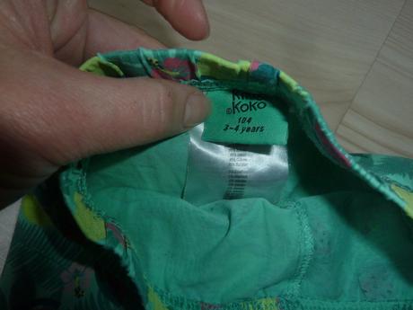 Legínkové kraťasy pod kolena, tropico, kiki&koko,104