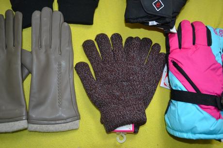 5x rukavice kožené,lyžařské, sportovní,strečové, l / m / s / xs