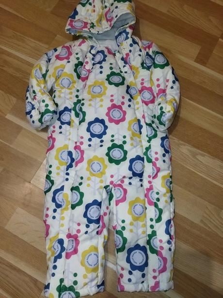 Bílá kombineza s květy 92, marks & spencer,92