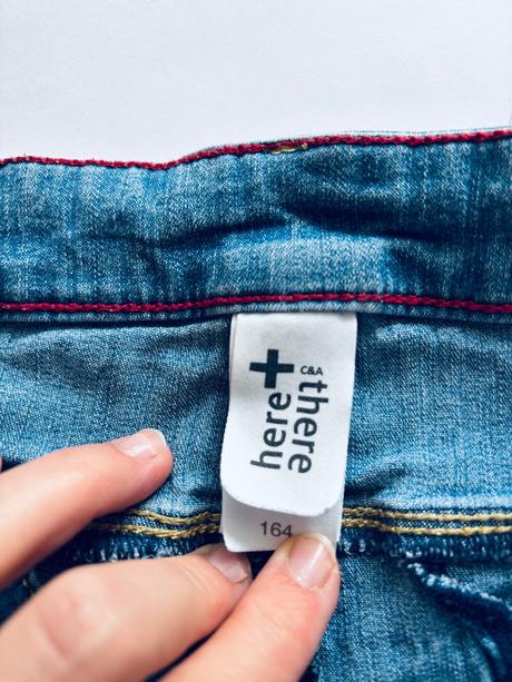 Kraťasy džínové- v.164, c&a,164