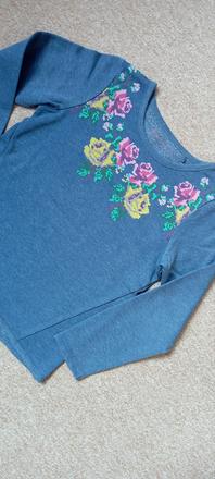 Mikina zn."nutmeg" vel."122-128", nutmeg,128