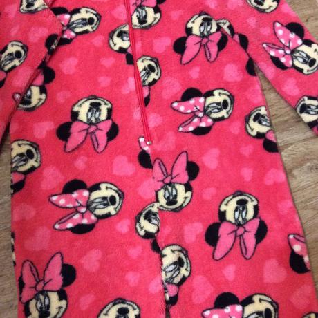 Teplý fleece overal s myškou minnie, disney,122