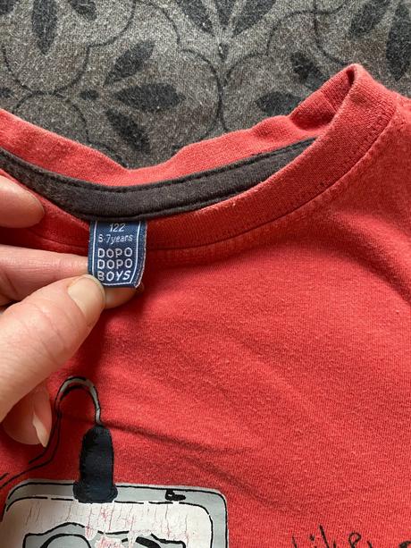 Set 3 chlapeckých triček vel 122/7 let, 122