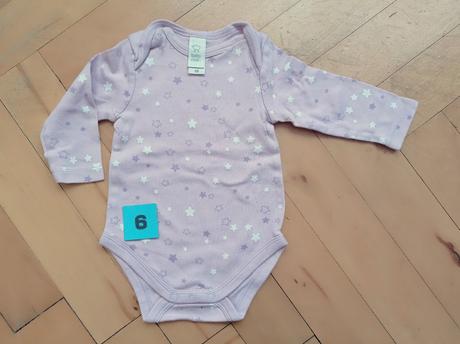 Body dlouhý rukáv 62, h&m,62