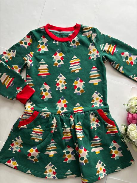 Ob/ vánoční šaty zn. mini boden - v.5/6 let, 116