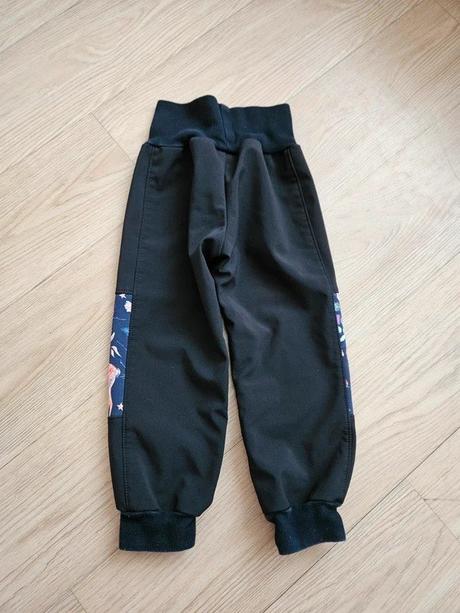 Zateplené softshellové kalhoty, vel. 92, 92