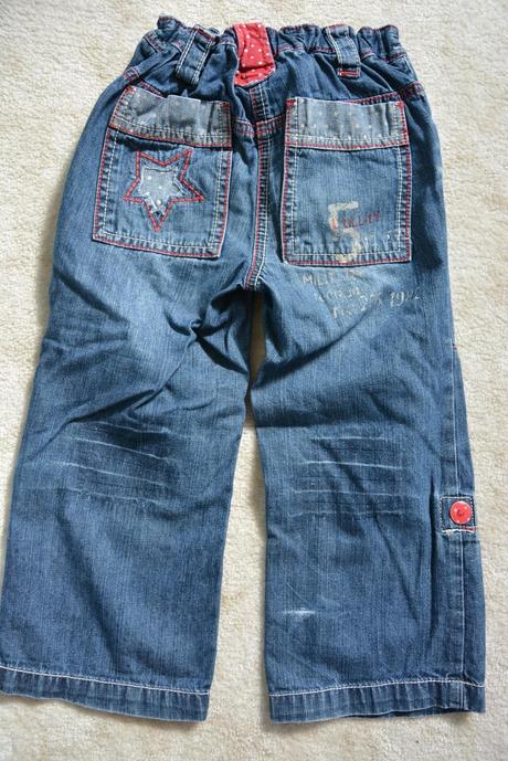 Hvězdičkový komplet mikina a džíny, next,98