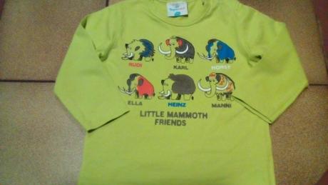 Triko s mamuty, topomini,92