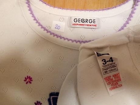 7 x tričko / tunika vel 104, 104