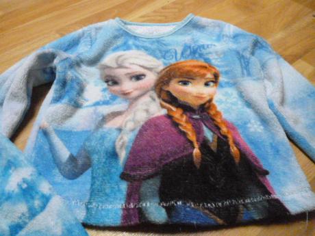 Huňatý komplet vel. 2-4 frozen, disney,98