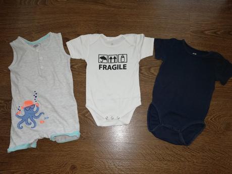 Body s krátkým rukávem, h&m,80