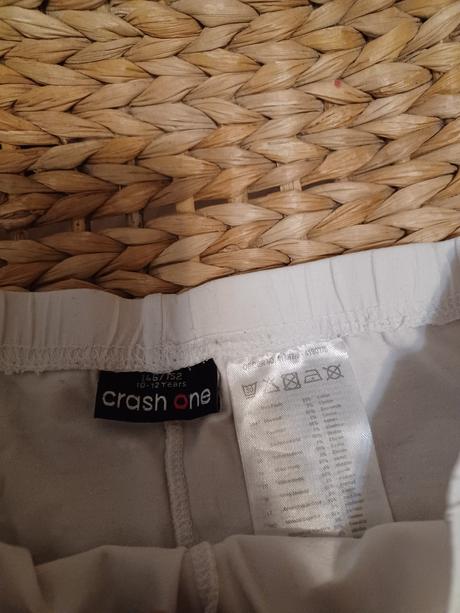 Bílé legíny 146/152, takko,146