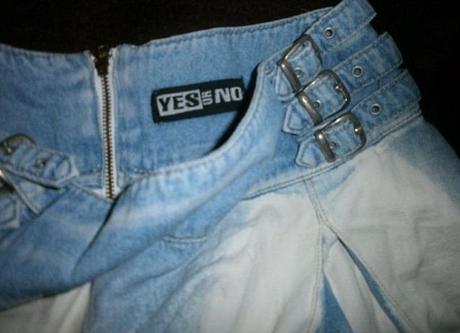 Lehká - džínová sukýnka na vel.s-m, s