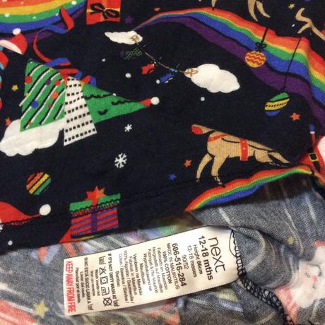 Vánoční bavlněné tričko next, 86